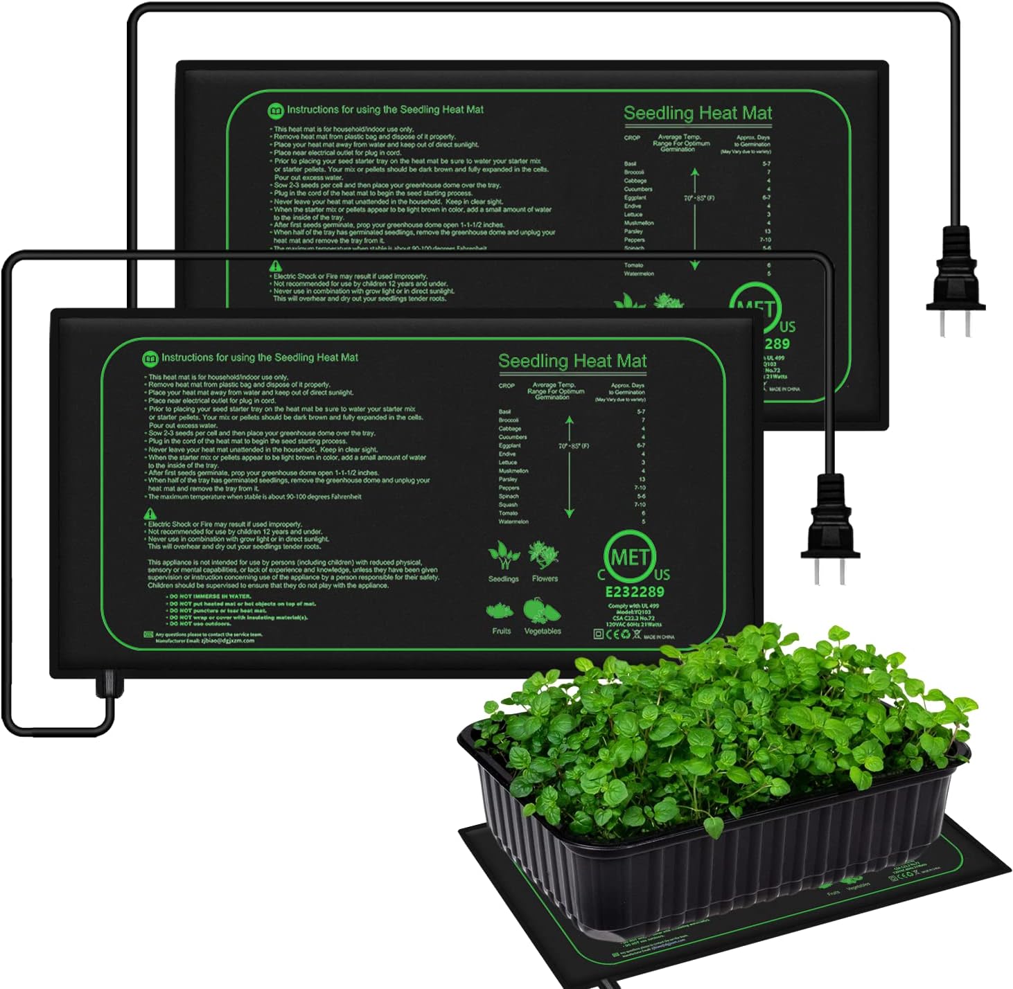 Seedling Heat Mat - 10/25/50CM mata grzewcza do sadzonek rośliny