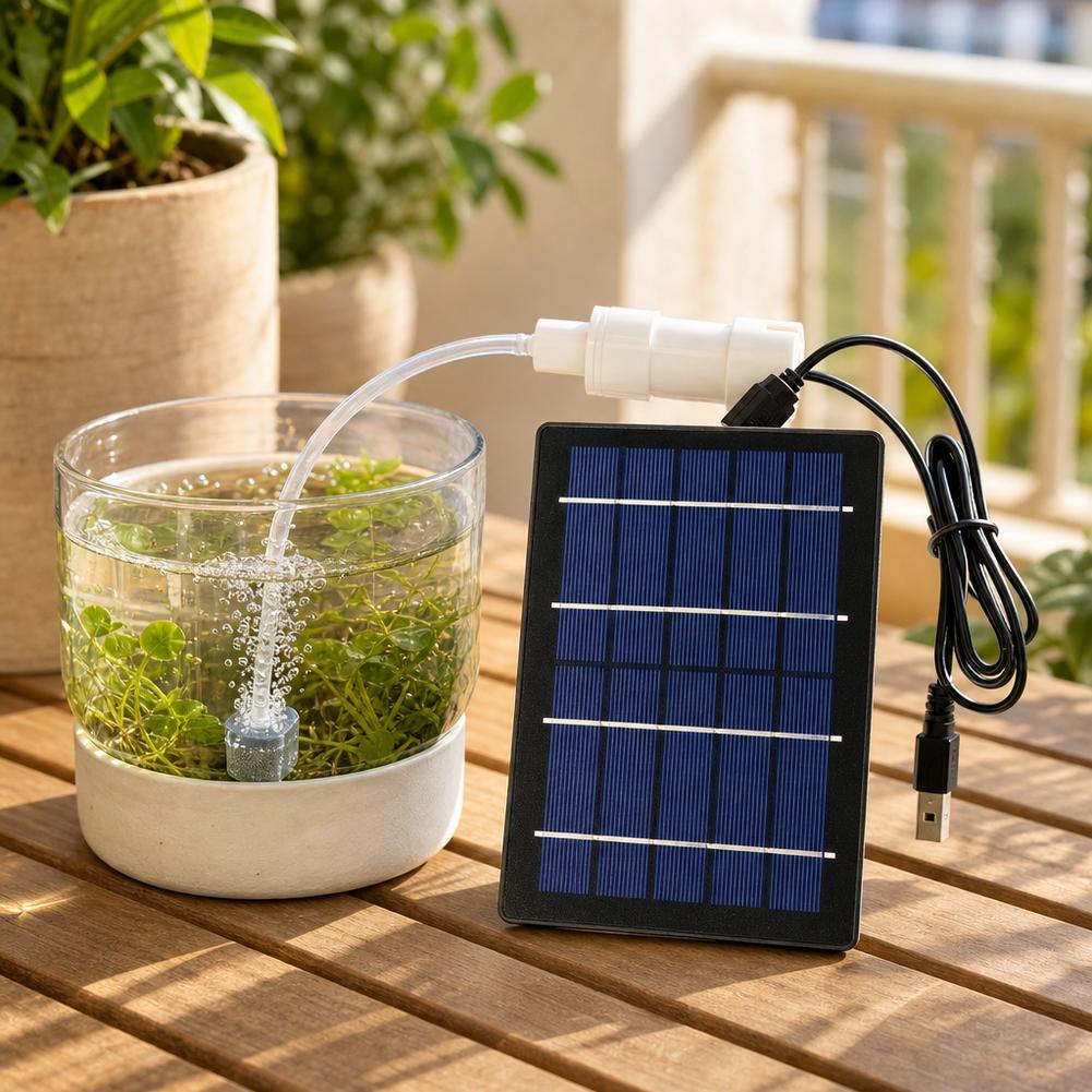 Solarna pompa powietrza do akw – Fish Pond Aerator recenzja i cena