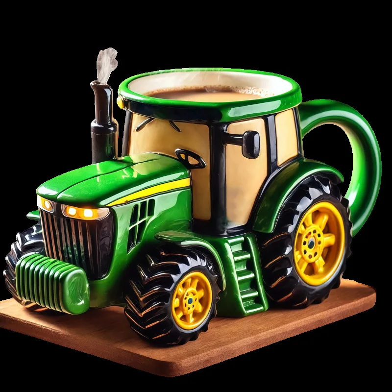 Kubki z motywem zielonego trak – Farming Agriculture Stocks recenzja i cena