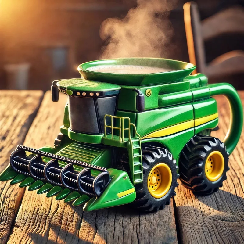 Kubki z motywem zielonego trak – Farming Agriculture Stocks recenzja i cena