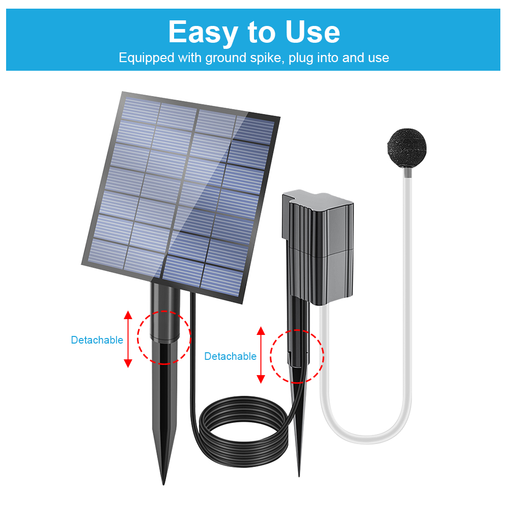Aerator do stawu zasilany ener – Fish Pond Aerator recenzja i cena