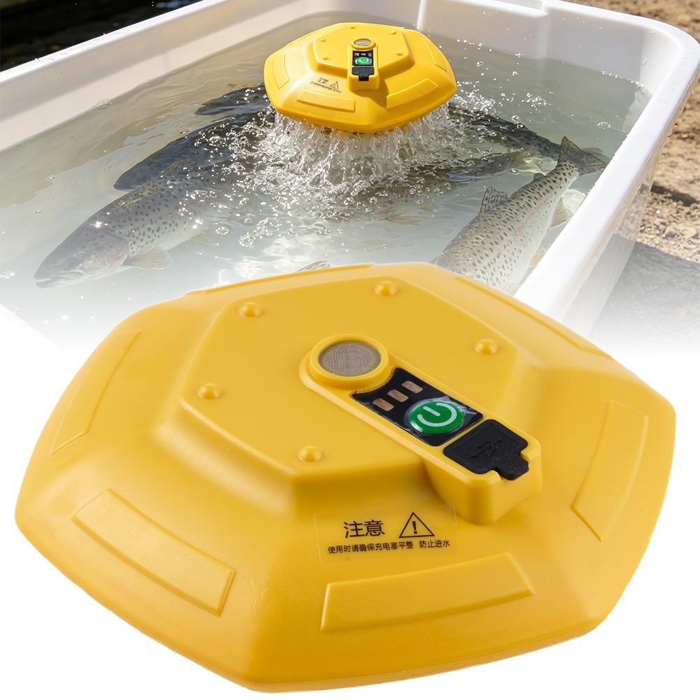 Bezprzewodowa, ładowalna pompa – Fish Pond Aerator recenzja i cena