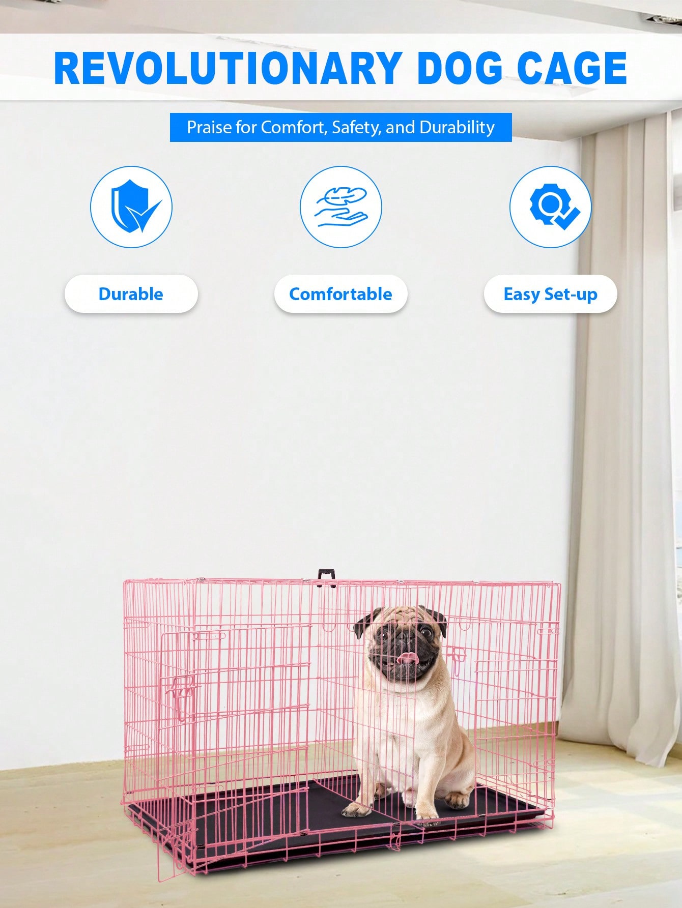 Mała klatka dla psa, idealna d – Rabbit Cage Wire recenzja i cena
