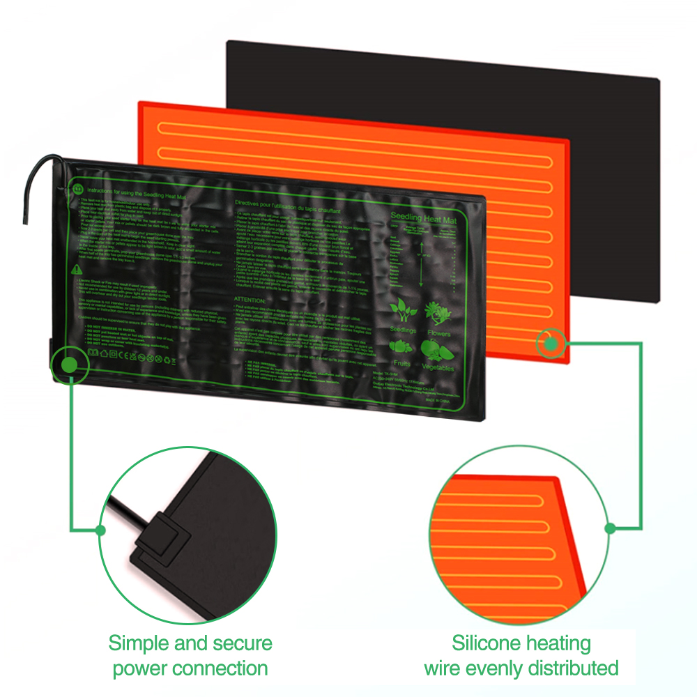 Sadzonka poduszka elektryczna  – Seedling Heat Mat recenzja i cena