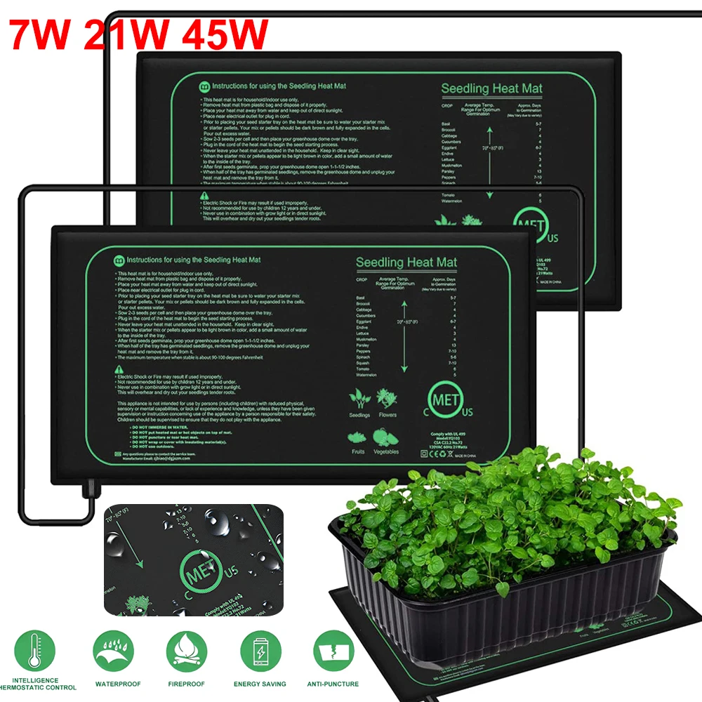 Mata grzewcza do sadzonek 10/2 – Seedling Heat Mat recenzja i cena