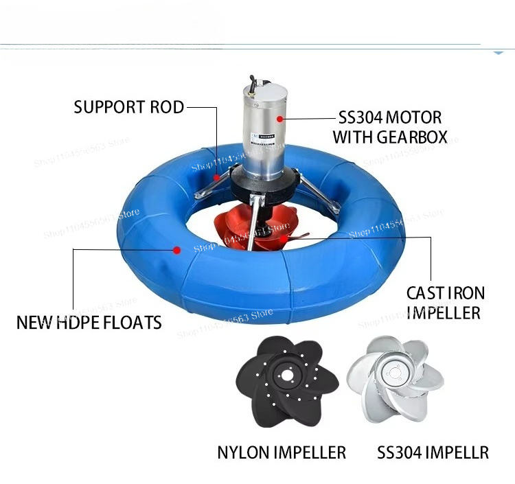 Aerator do oczek hodowlanych z – Fish Pond Aerator recenzja i cena