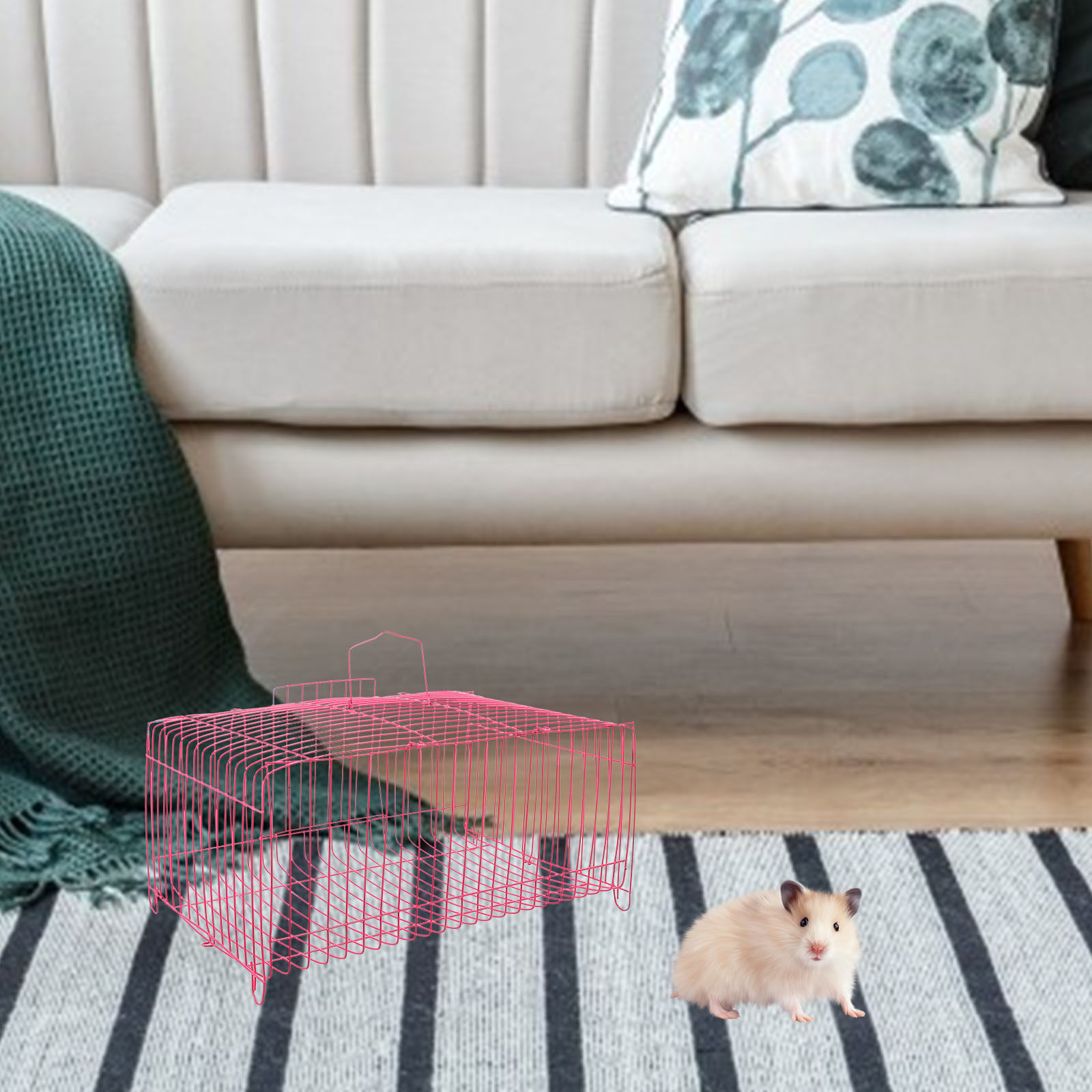 Przenośna klatka dla ptaków z  – Rabbit Cage Wire recenzja i cena